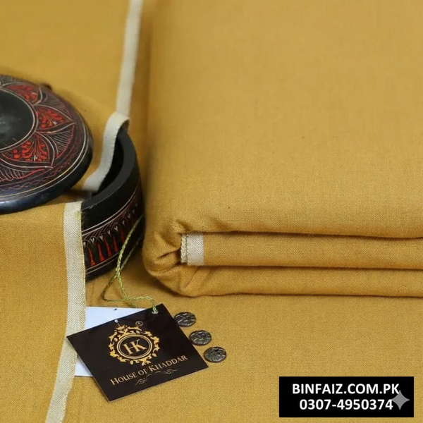 “Premium Khadhar Fabric – Soft & Handwoven”
