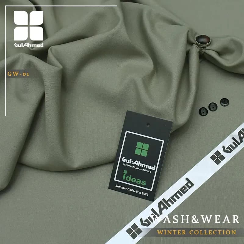 “Gul Ahmed Wash & Wear – Premium Comfort Fabric” - BinFaiz.com.pk