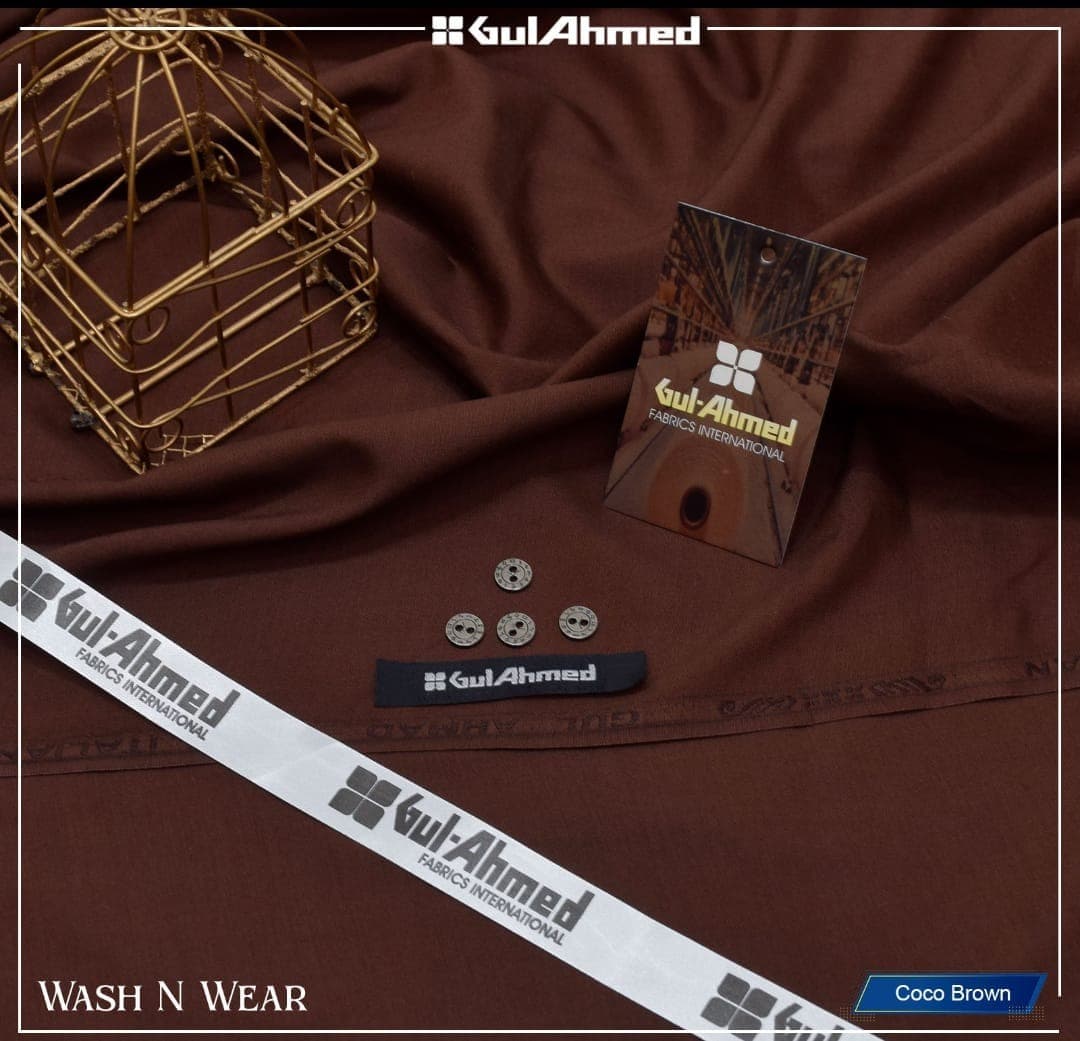 “Gul Ahmed Wash & Wear – Premium Comfort Fabric” - BinFaiz.com.pk