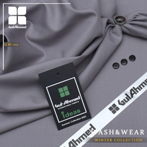 “Gul Ahmed Wash & Wear – Premium Comfort Fabric”